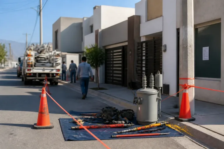 CFE anuncia corte programado de electricidad en ocho colonias de García el 9 de julio