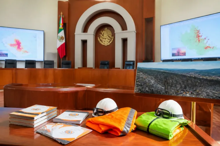 Protección Civil reporta 87 incendios y más de 23,550 hectáreas afectadas en SLP este año