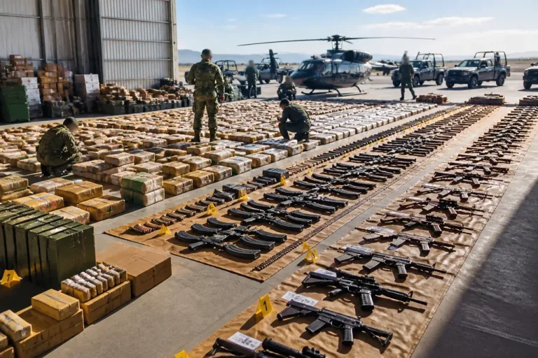 Sinaloa concentra una de cada cinco armas incautadas a nivel nacional: despliegue federal y cifras