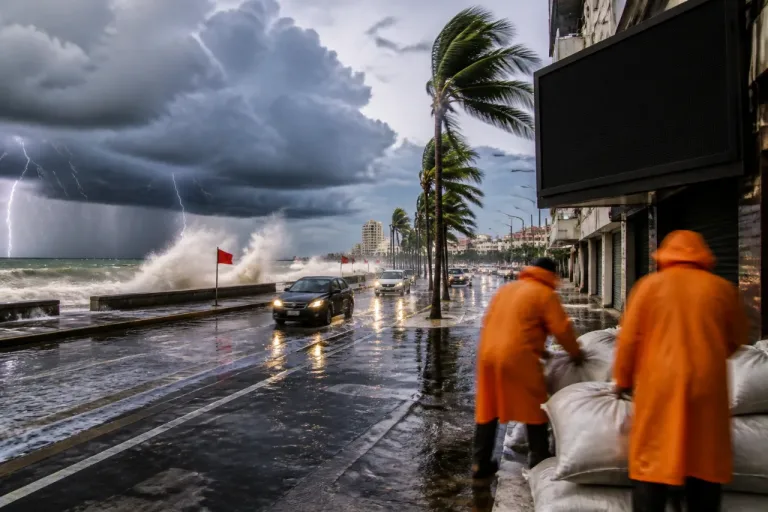 Protección Civil emite Aviso Especial por lluvias y tormentas en Veracruz esta semana