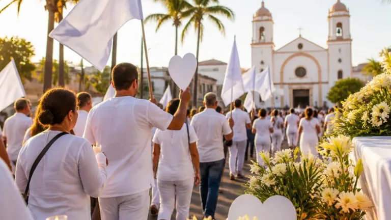 Acapulco: fieles de Costa Azul realizan procesión para pedir paz y visibilizar a víctimas