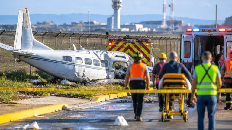 Accidente de aeronave que salió de Piedras Negras deja tres lesionados en Apodaca