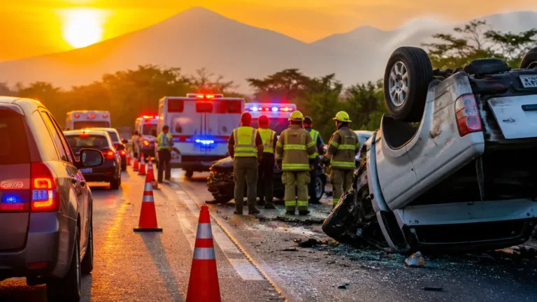 Accidente en la carretera Tecomán–Manzanillo deja un muerto y tres lesionados