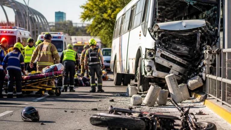 Accidente vial en Zapopan: choque de camión de personal deja un muerto y seis heridos
