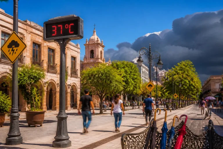 Alerta amarilla por tormentas en Zamora: jornada con lluvias por la tarde y máximas de hasta 37 °C