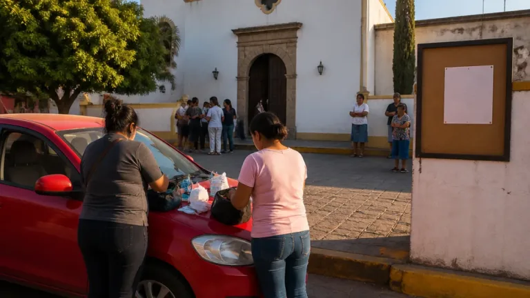 Alerta en Jiutepec por intento de fraude con supuesto reparto de despensas en parroquia