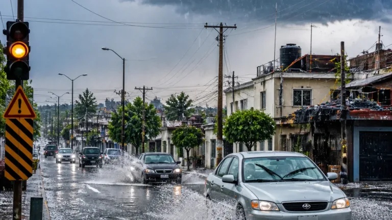 Alerta por lluvias fuertes en el Edomex: pronostican chubascos y posible granizo esta semana