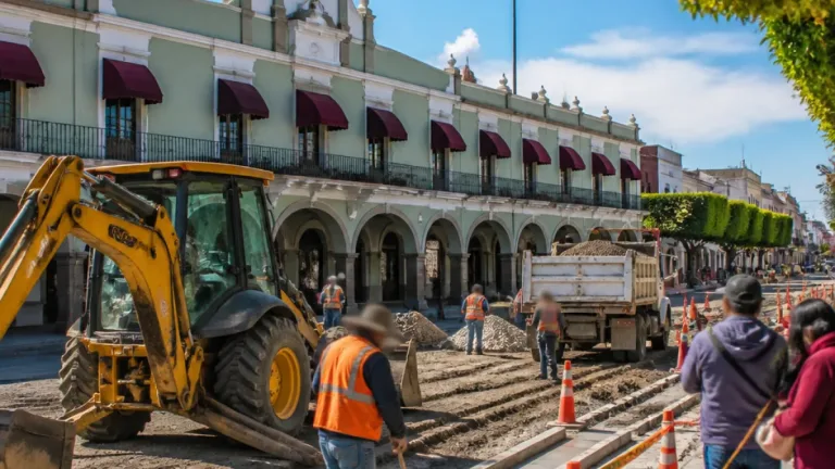 Apizaco destinará casi 100 mdp a obras de drenaje y pavimentación en 2026