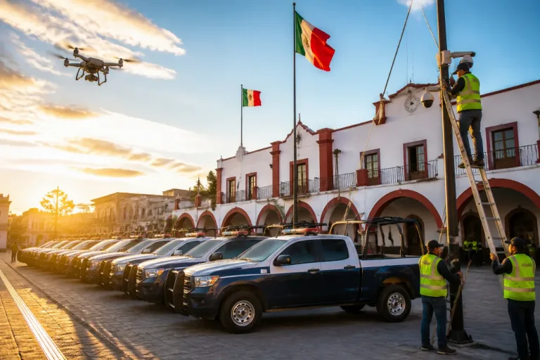 Apizaco reforzará vigilancia: gobierno anuncia compra de 10 patrullas y uso de drones