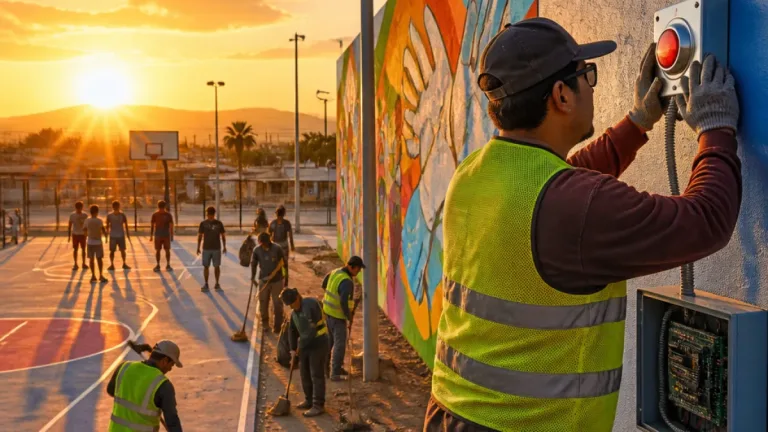 Arte, deporte y tecnología: el estado rehabilita espacios para prevenir el delito