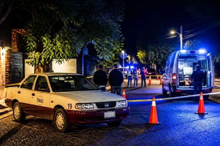 Asesinan a taxista en Uruapan; la víctima fue identificada como Jorge Luis R.