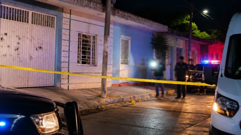 Ataque a balazos deja inmuebles con múltiples impactos en Pomuch; zona quedó a disposición de la Fiscalía