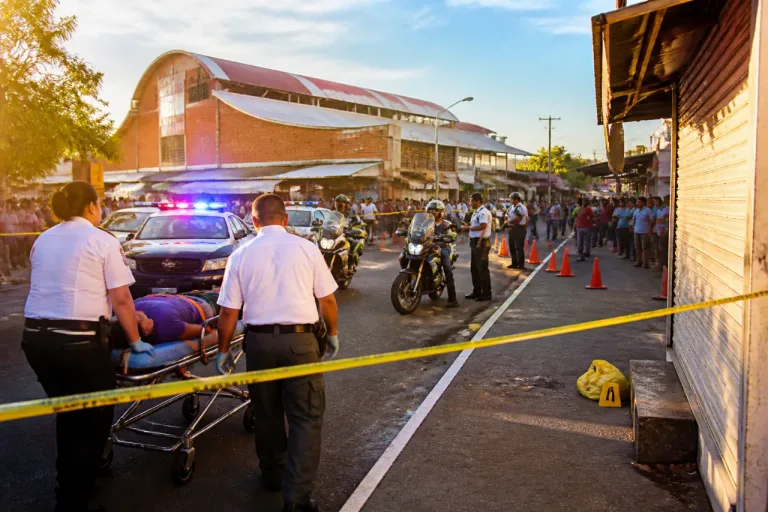Ataque armado cerca del Mercado Hidalgo sacude a Zamora; un hombre muerto y una mujer herida