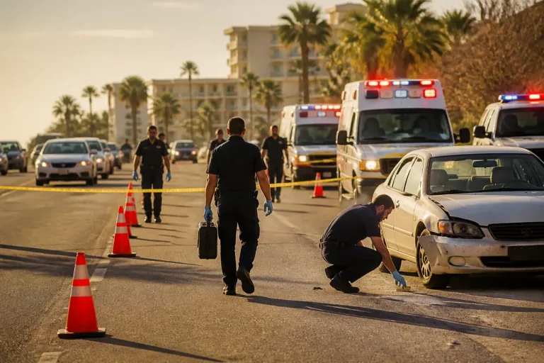 Atropellamiento en la Transpeninsular frente a hotel deja grave afectación en Los Cabos