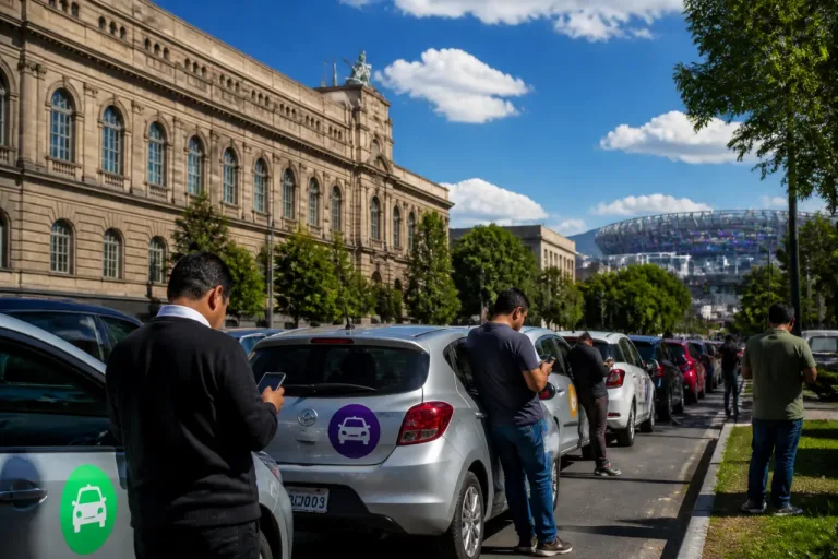 Auge temporal de conductores de apps impulsa la creación de empleo formal en junio en CDMX