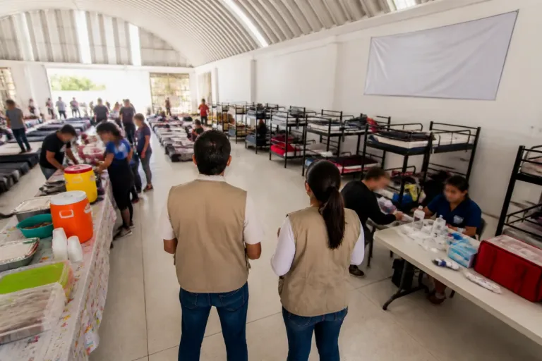 Autoridades federales supervisan el Centro de Bienestar “Leona Vicario” en Ciudad Juárez