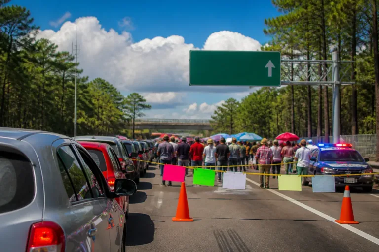 Bloqueo en la México-Cuernavaca afecta accesos a Cuernavaca; exigen búsqueda de menor