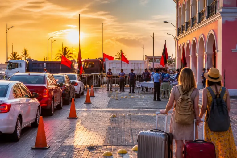 Bloqueo sindical en Progreso termina sin acuerdos; ayuntamiento mantiene mesas de diálogo