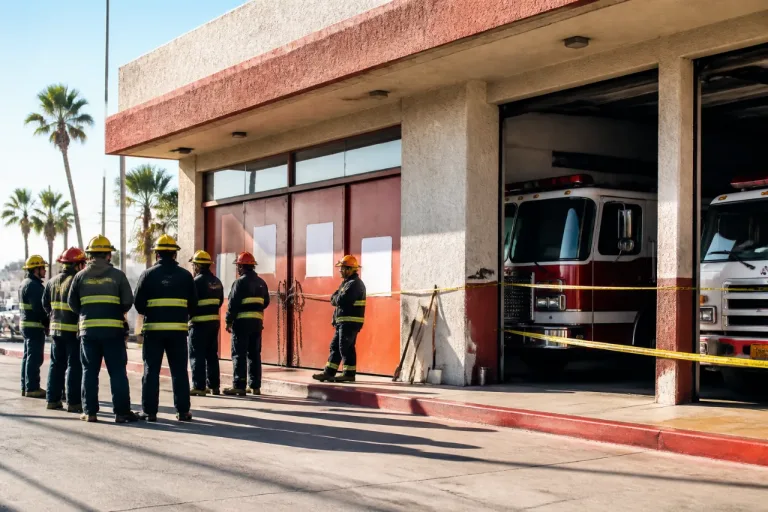 Bomberos exigen la destitución del director en Playas de Rosarito tras toma de instalaciones