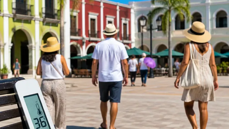 Campeche afronta jornada de calor intenso y cielo despejado con máximas de 36°C