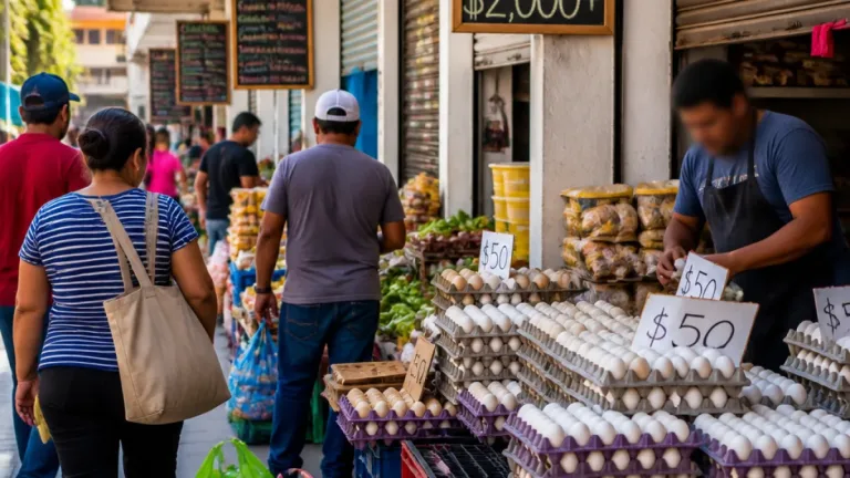 Canasta básica en Tamaulipas supera los 2,000 pesos; bajón en el precio del huevo no compensa el alza