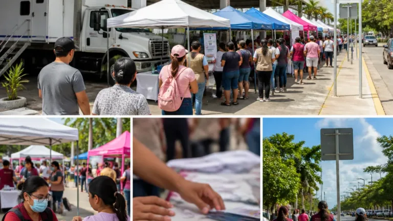 Cancún: jornada gratuita de salud y apoyos en la Supermanzana 221 el 15 de julio