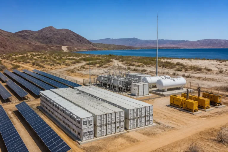 CFE proyecta 72 MW solares y producción de hidrógeno en Mulegé para reducir diésel