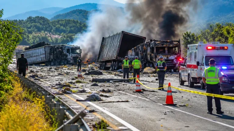 Choque múltiple en la autopista Guadalajara‑Tepic deja al menos 10 muertos y varios heridos