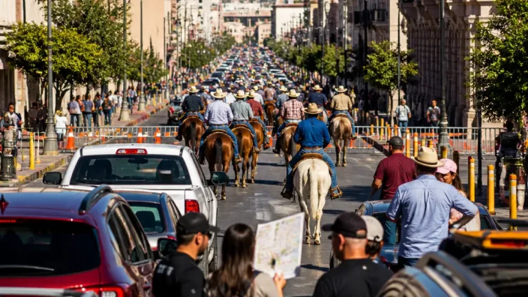 Cierres viales este 11 de julio por paso de la Cabalgata Villista en Chihuahua