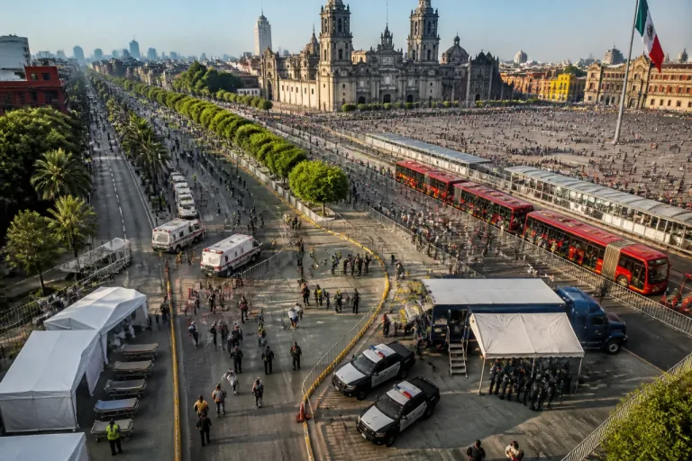 Ciudad de México reporta saldo blanco tras operativo por jornada del Mundial 2026