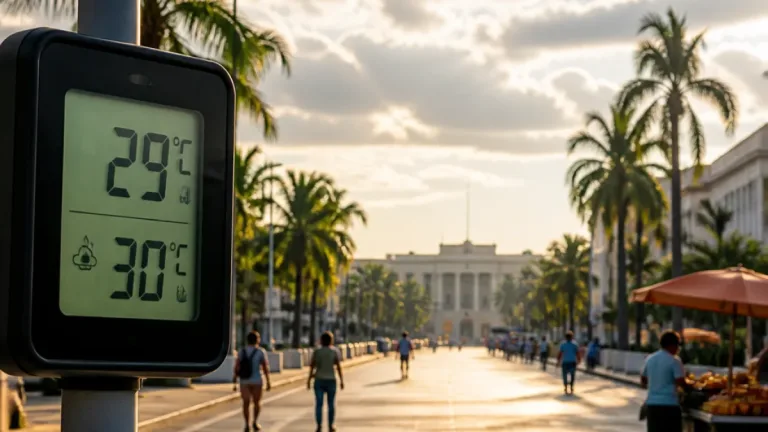 Ciudad Victoria: fin de semana con calor intenso y cielo nublado, máxima de 36°C