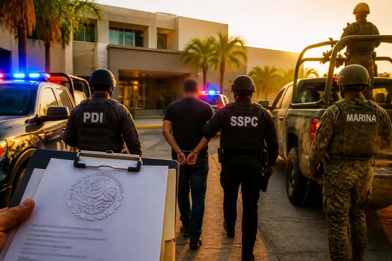 Colima: FGE captura a buscado internacional por homicidio tras operativo coordinado