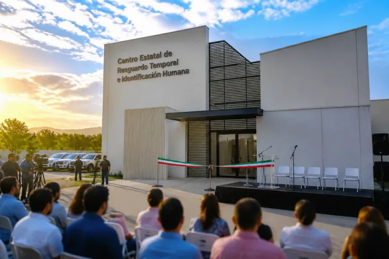 Colima inaugura panteón forense tras casi cuatro años de retraso