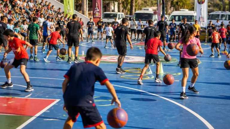 Colima reúne a 619 personas en la jornada estatal de baloncesto '¡Ponte Pila!'