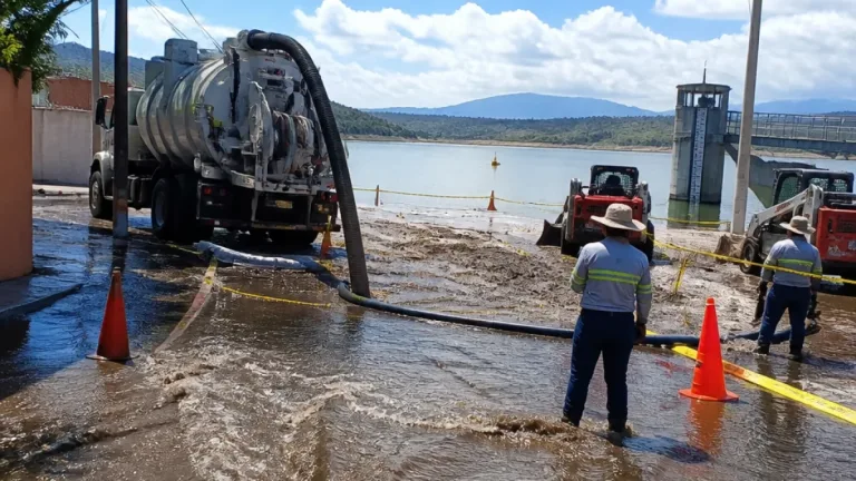 Conagua interviene en Tizayuca tras inundaciones en Marbella y El Recinto