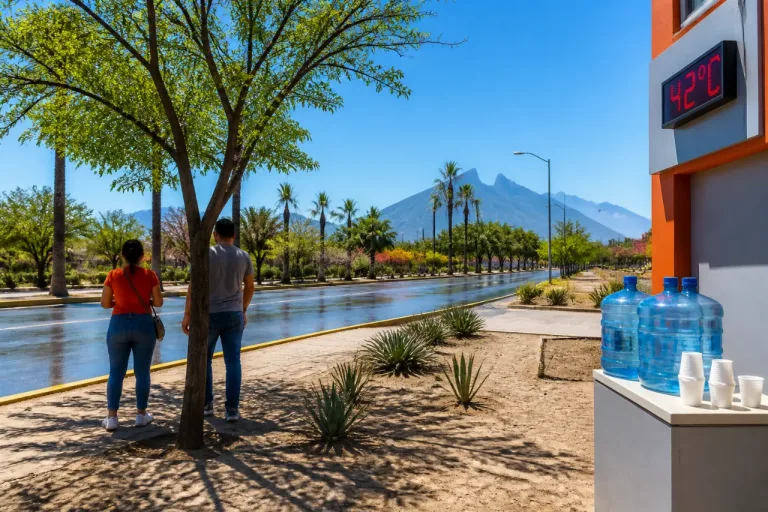 Conagua prevé canícula intensa en Nuevo León; esperan más de 40 °C y menos lluvia