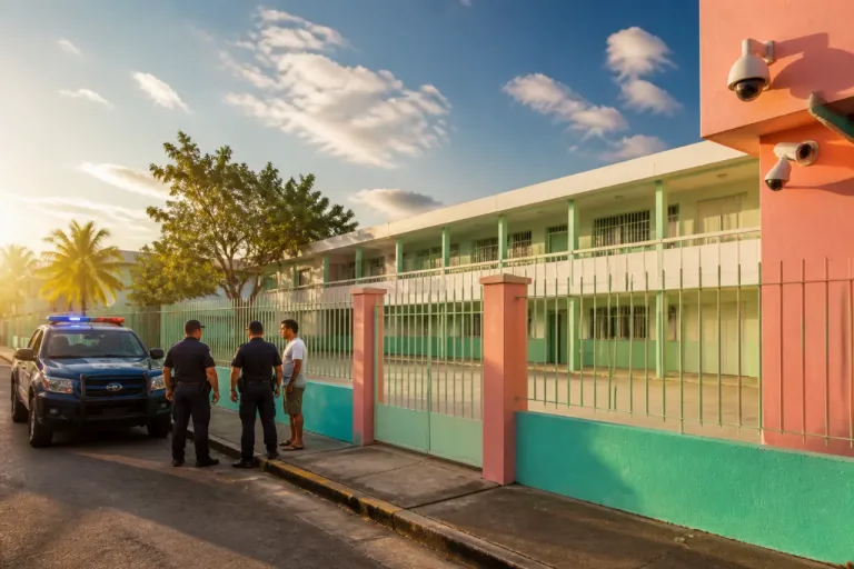 Cozumel refuerza vigilancia en casi 50 escuelas durante vacaciones de verano