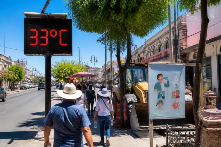 Cuauhtémoc enfrenta una jornada calurosa y cielo despejado; máxima prevista 33°C