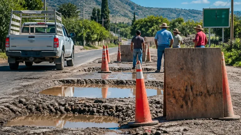 Cuencamé exige intervención de sus carreteras; proyectos están en gestión