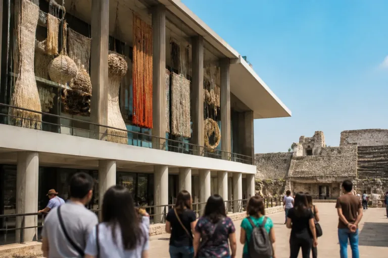 Inauguran en el Centro Histórico la primera gran muestra temporal del Museo Textil
