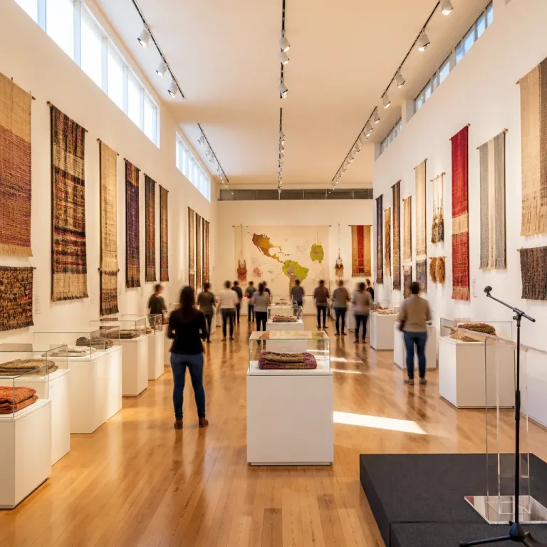 Trine Ellitsgaard abre en el Museo Textil una mirada híbrida sobre el tejido y la memoria