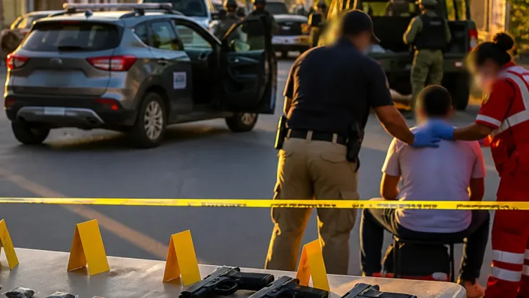 Detención de dos jóvenes tras ataque armado en Ciudad Obregón deja a un hombre lesionado