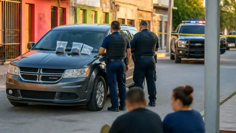 Detención en colonia Zaragoza por trasiego de migrantes y droga en Piedras Negras