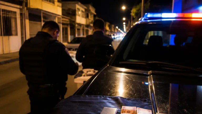 Detienen a dos hombres por presunta venta de droga en Santa Catarina