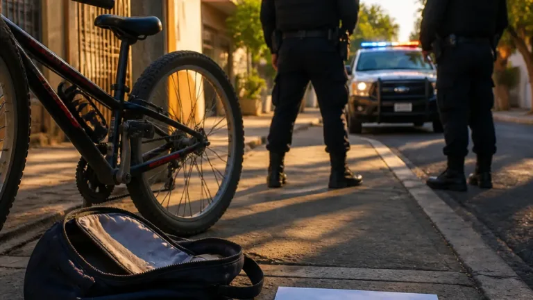 Detienen a hombre que vendía cristal en bicicleta en colonia Lázaro Cárdenas