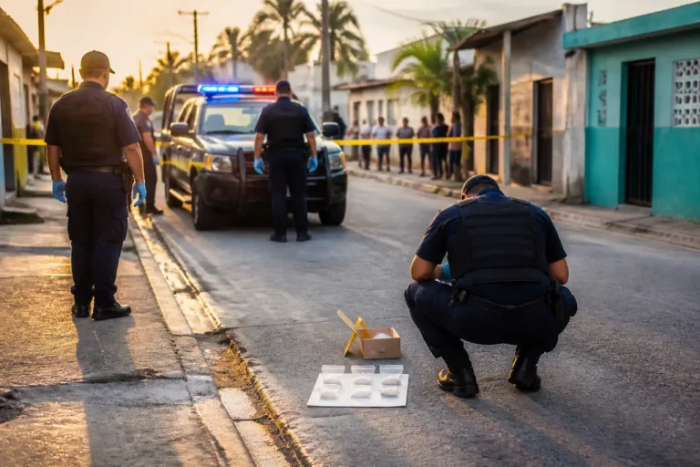 Detienen a mujer en colonia Bivalvo de Ciudad del Carmen por presunta posesión de narcóticos