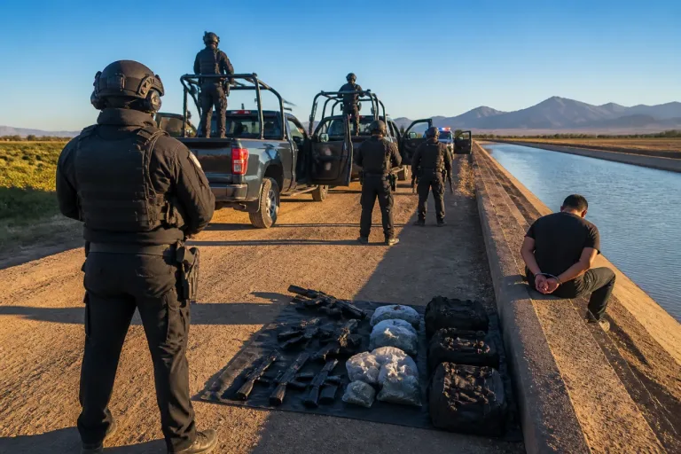 Detienen en el Valle de Mexicali a 'El Muerto', presunto líder de célula violenta