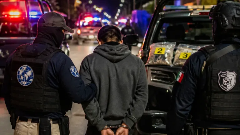 Detienen en Escárcega a presunto líder del narcotráfico buscado por EE. UU.