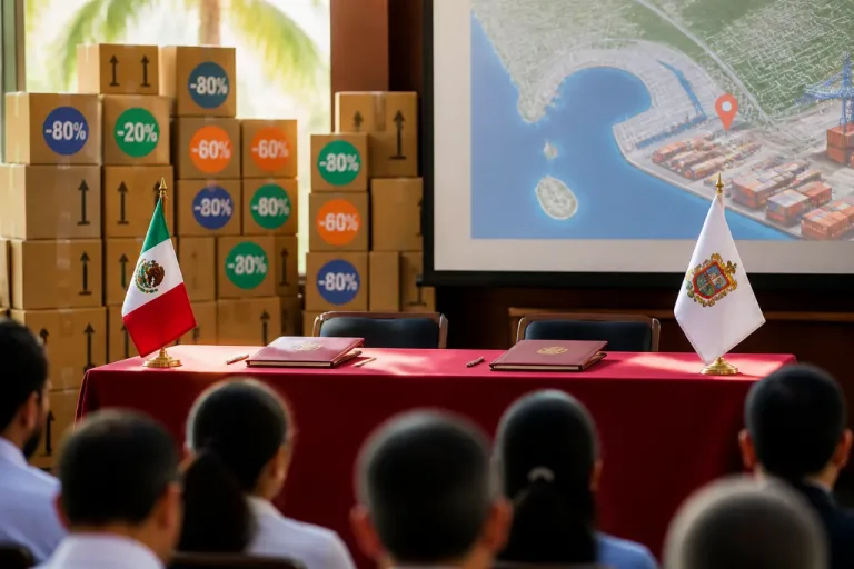 DHL y Gobierno de Colima pactan descuentos y capacitación para impulsar pymes locales