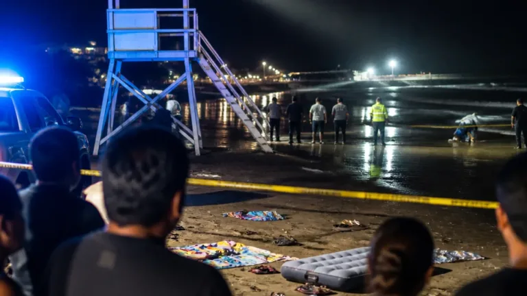 Dos jóvenes de la CDMX mueren ahogados en la playa Santa Ana de Boca del Río